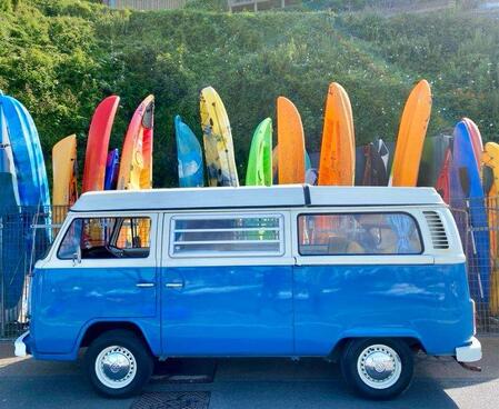 VOLKSWAGEN T2 BAY WINDOW Westfalia Continental VW Type 2 Bay Window Camper - RHD